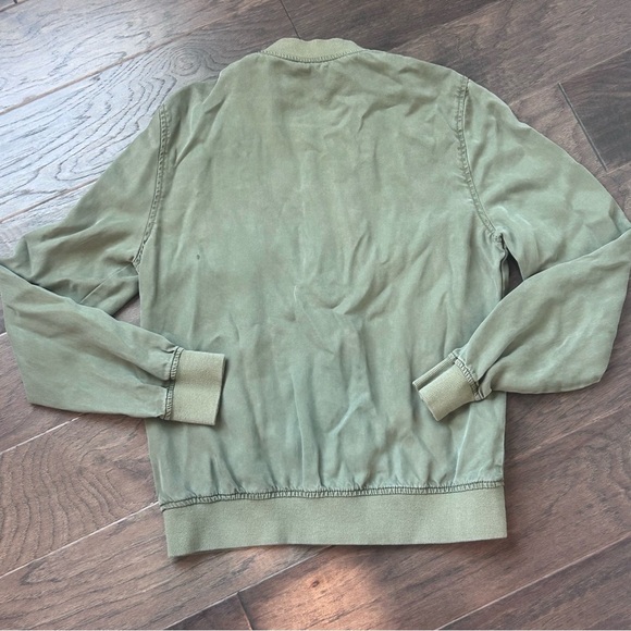 Kenneth Cole Reaction Lightweight Jacket. Green. Small. - Picture 3 of 4